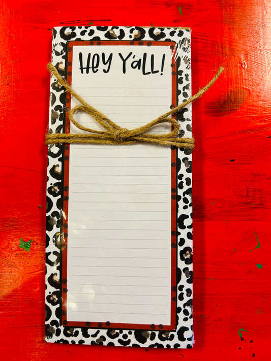 HEY YA'LL MAGNET PAD