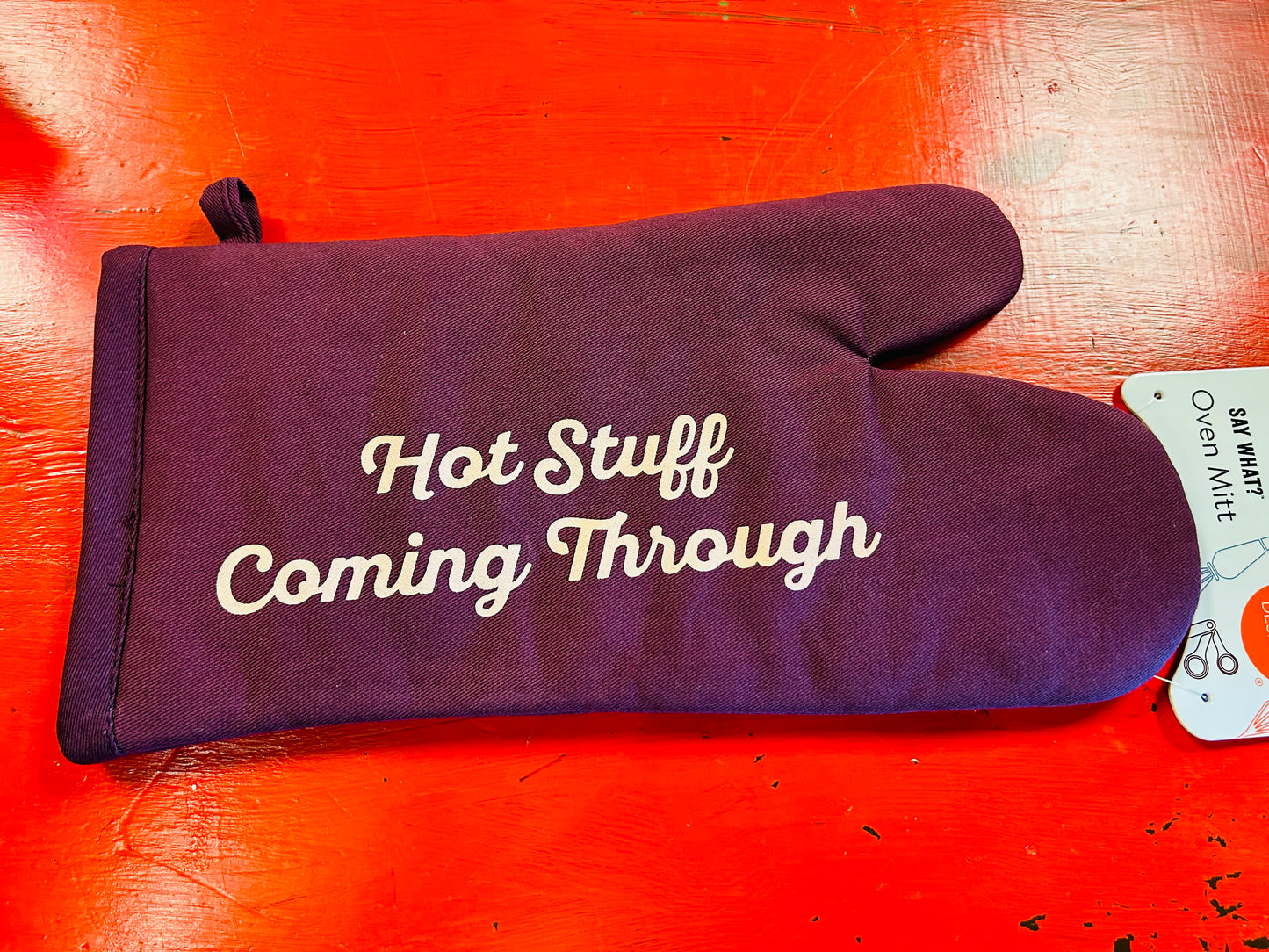 FUNNY OVEN MITT