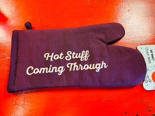 FUNNY OVEN MITT