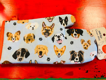 FUNNY OVEN MITT