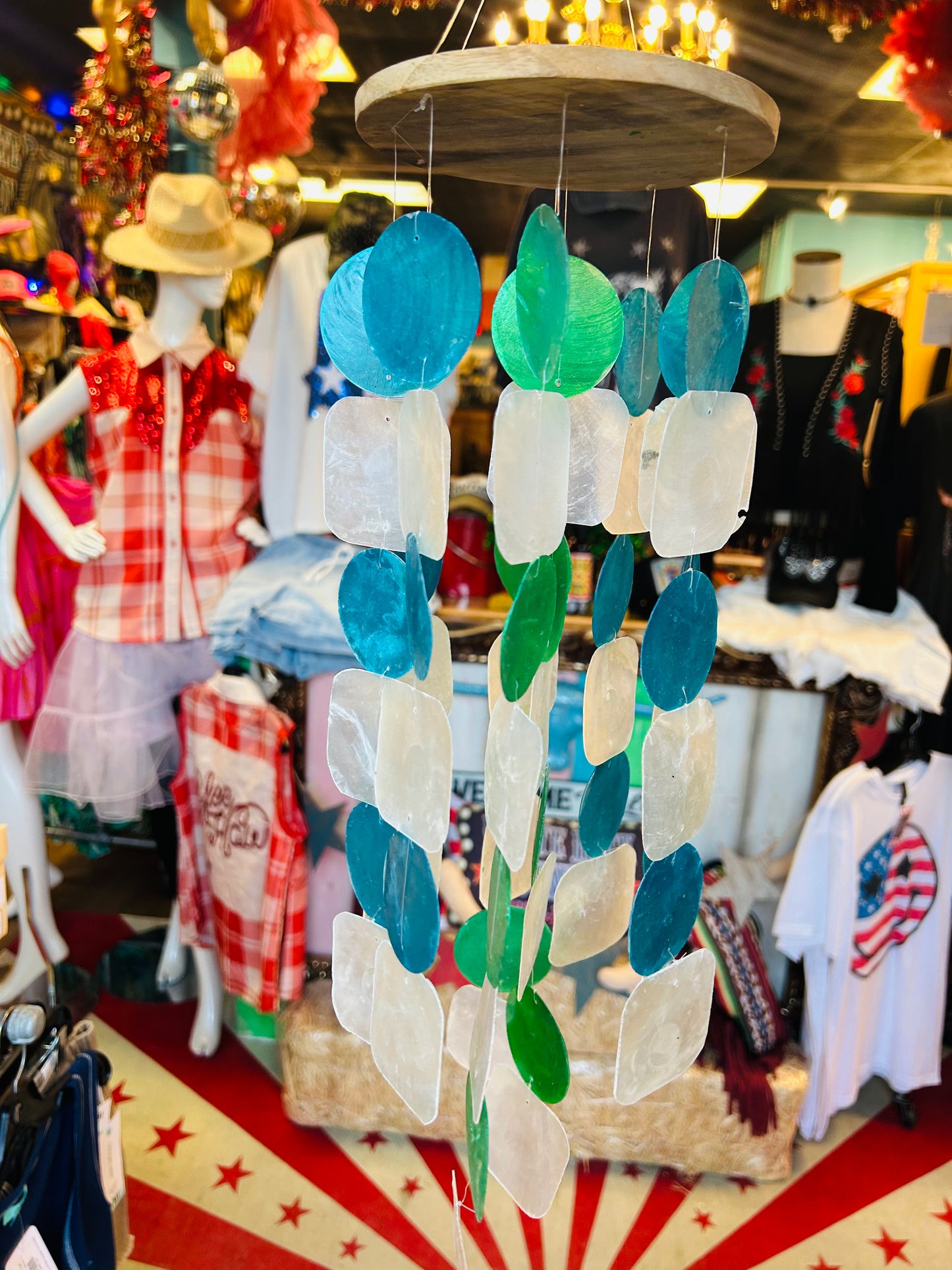 OCEAN BLUE WINDCHIME