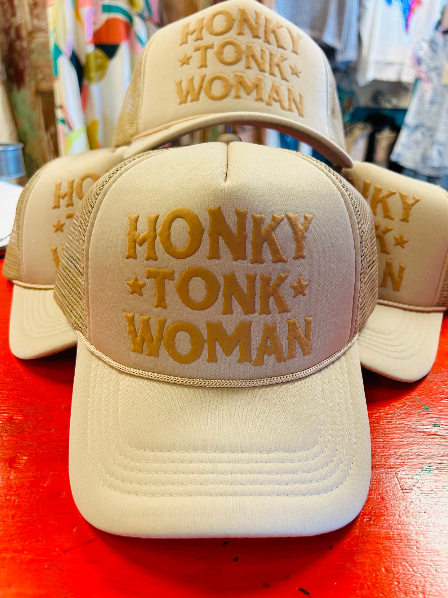 HONKY TONK WOMAN TRUCKER CAP