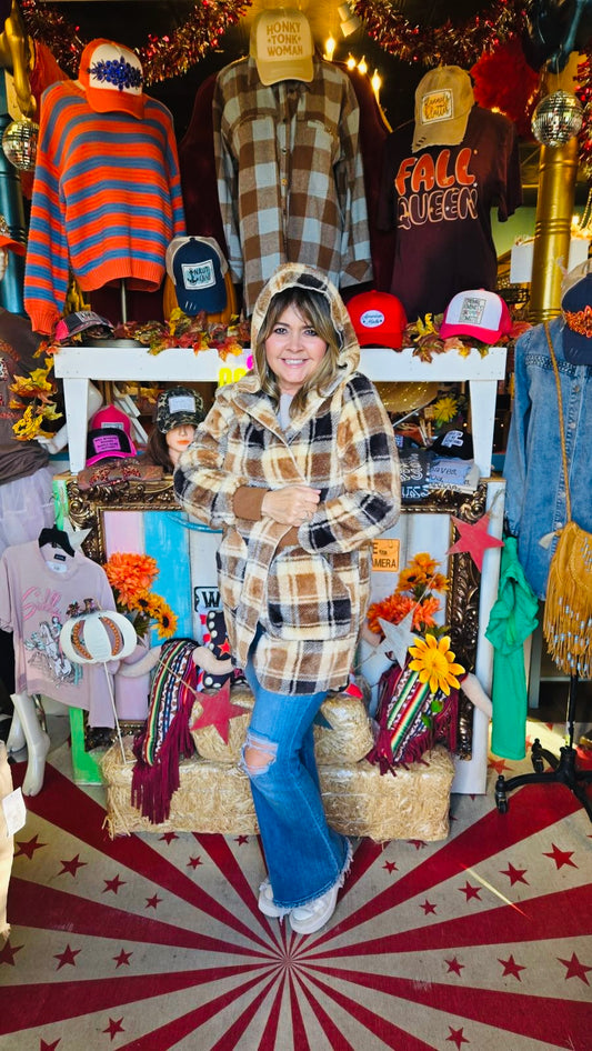 ZOIE CAMEL JACKET