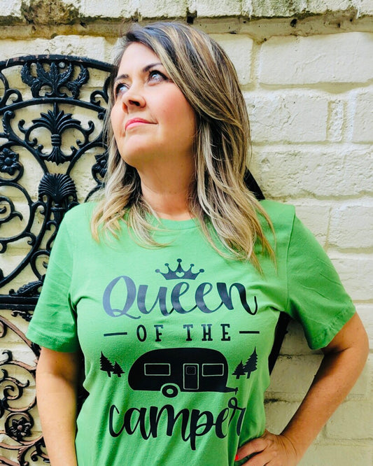 QUEEN OF THE CAMPER TEE