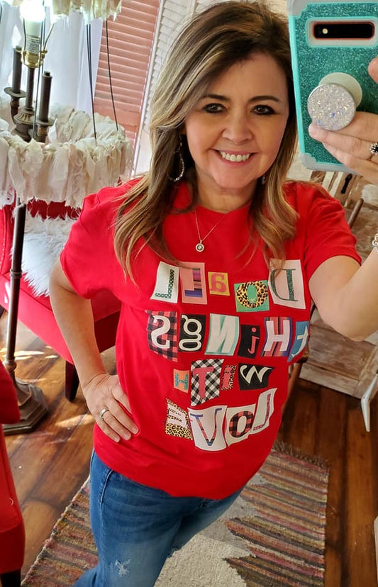 DO ALL THINGS WITH LOVE TEE