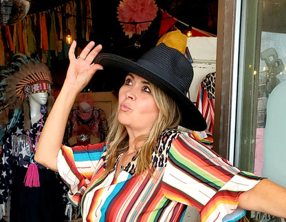 Black Sheba Boho Hat