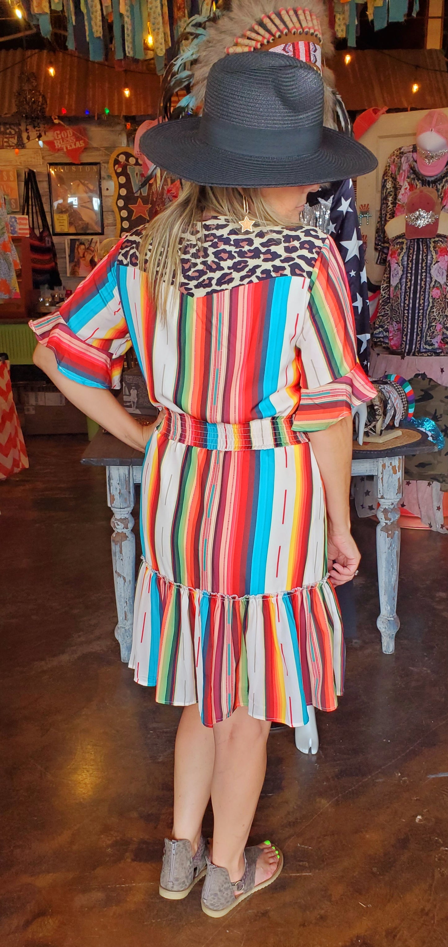 Sassy Serape Dress