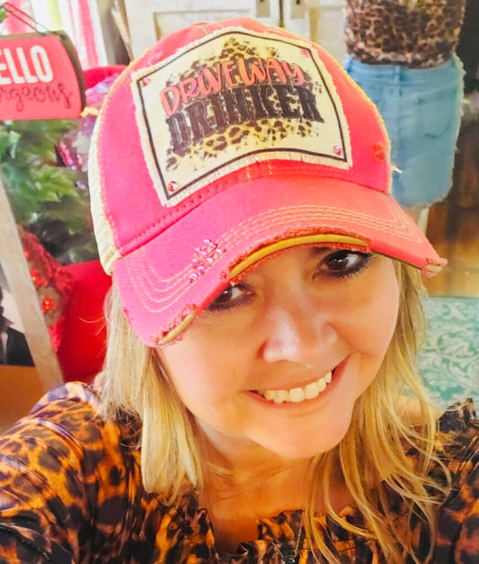Drive Way Drinker Baseball Cap