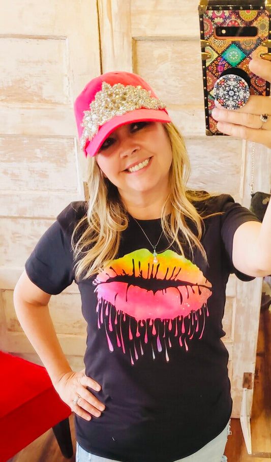 Neon Lips Tee