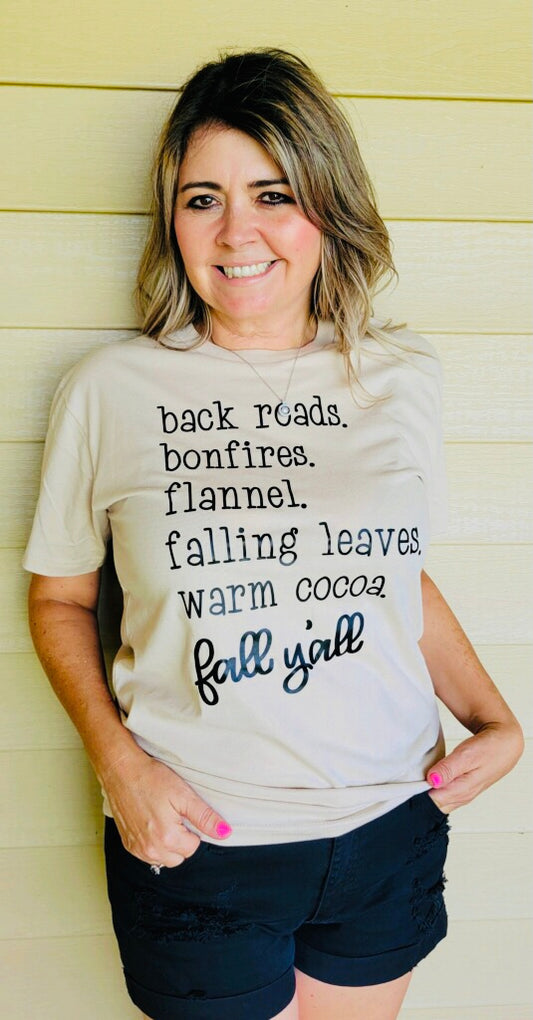 Fall Y'ALL Tee