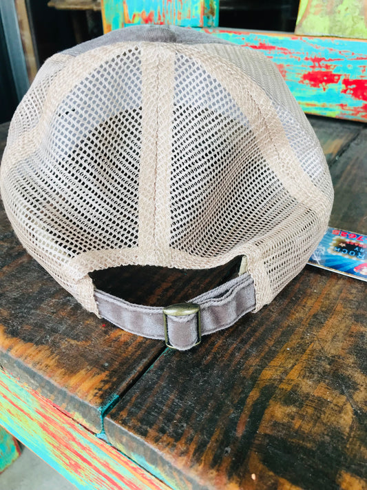 Brown Bling Cap