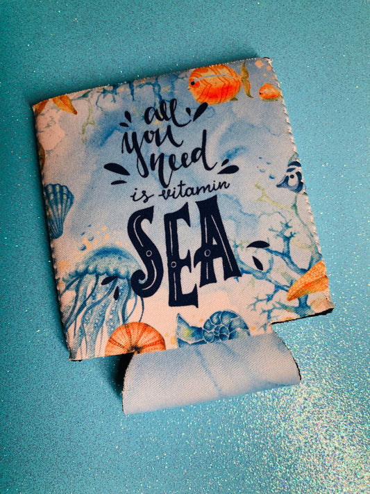 ALL You Need Is Vitamin Sea Koozie