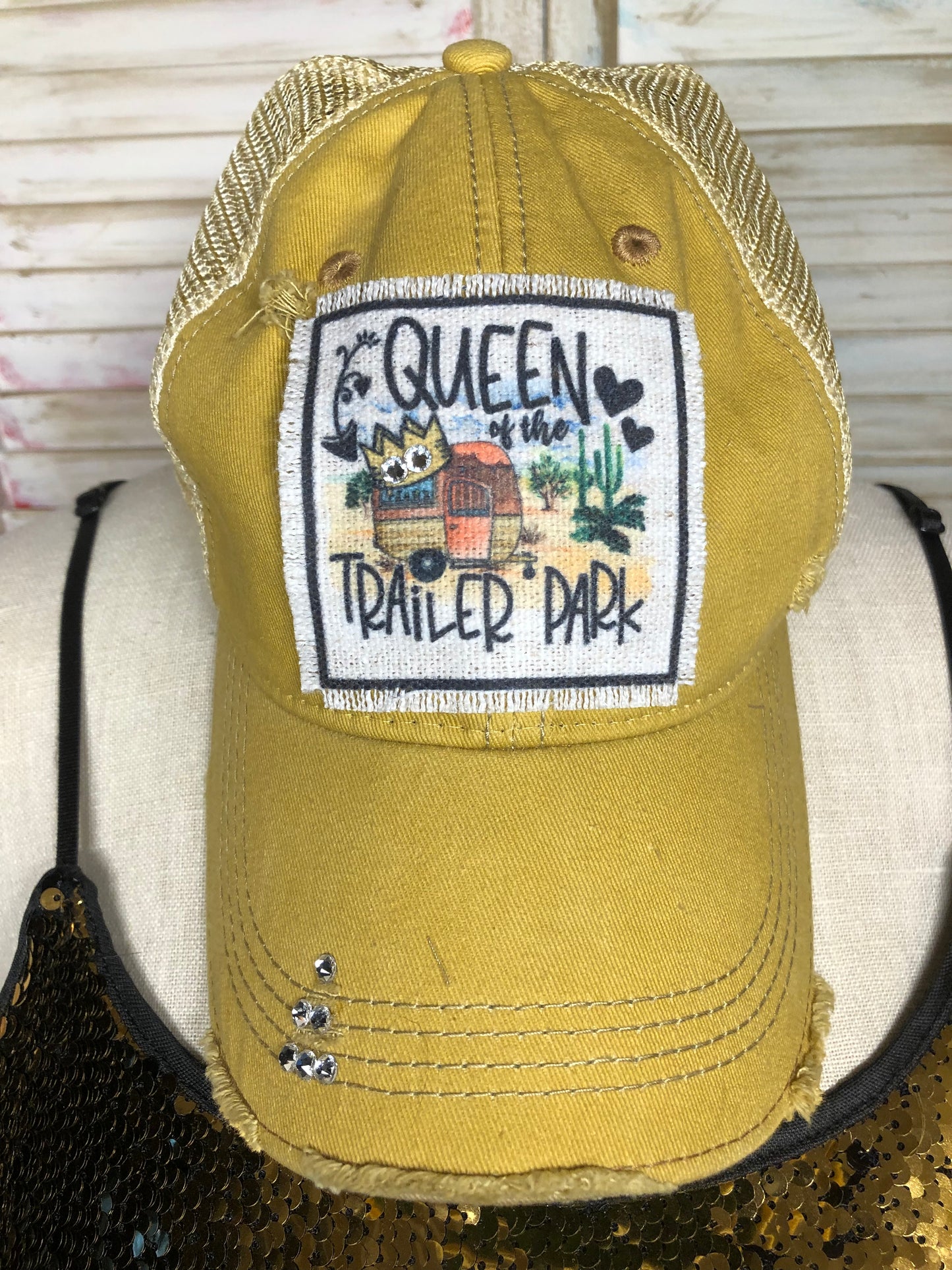 Queen of the Trailer Park Cap