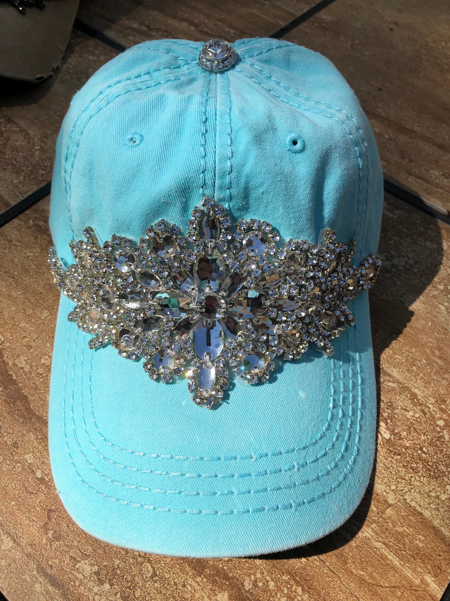 Bling Rhinestone Baseball Cap