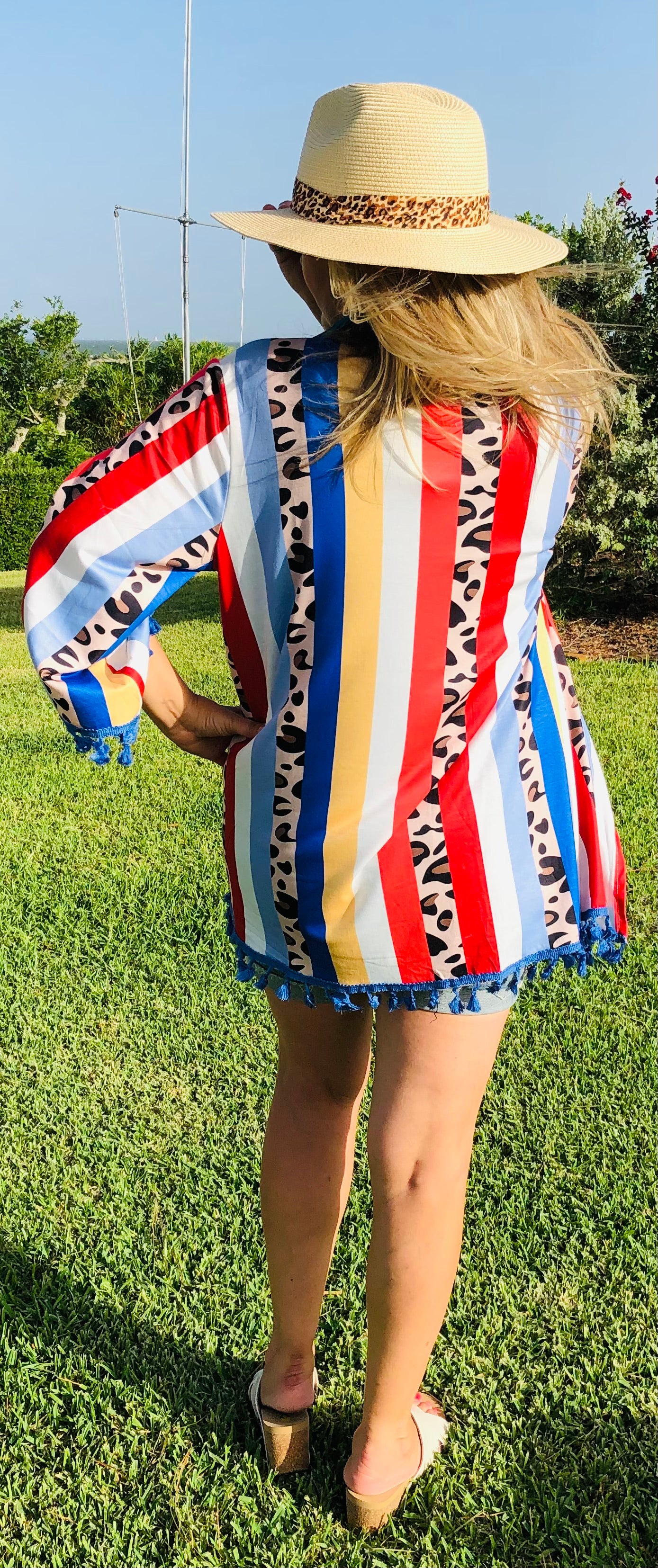 Lola Multi Colored Kimono