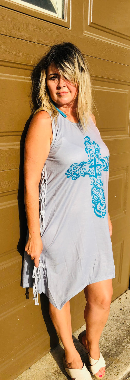 Savanna Fringe Dress
