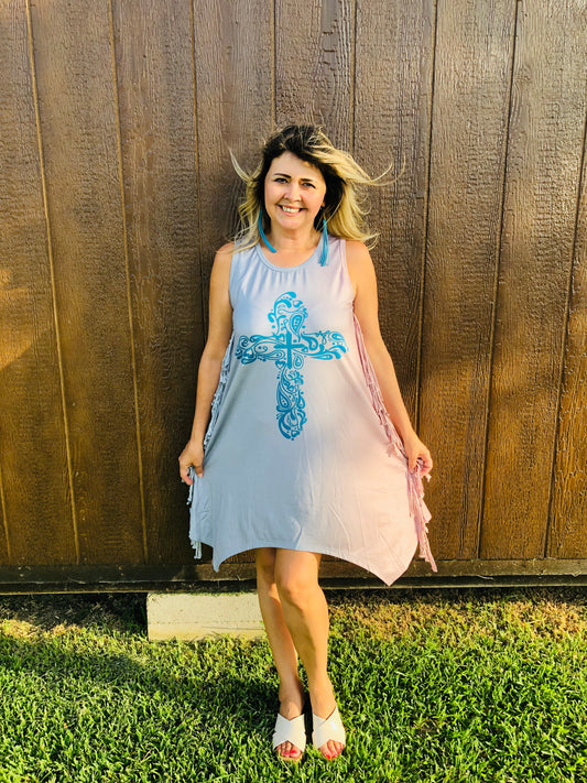 Savanna Fringe Dress