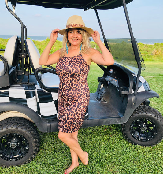 Leopard Basic Cami Dress