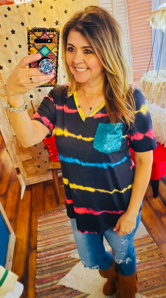 NEON NIGHTS TOP