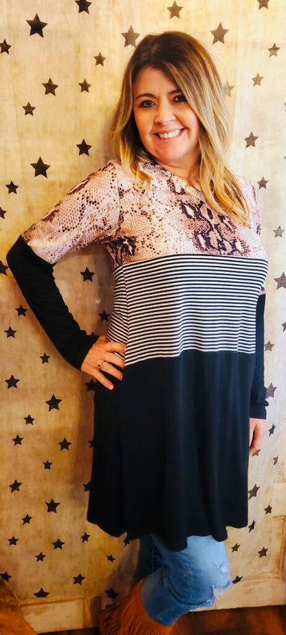 BE HAPPY TUNIC