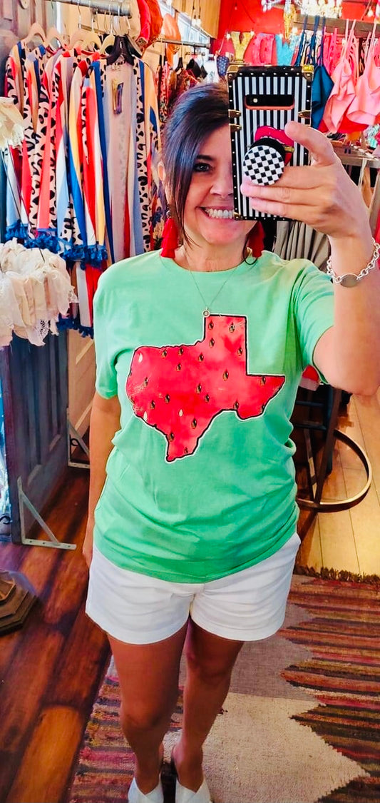 Texas Watermelon Tee