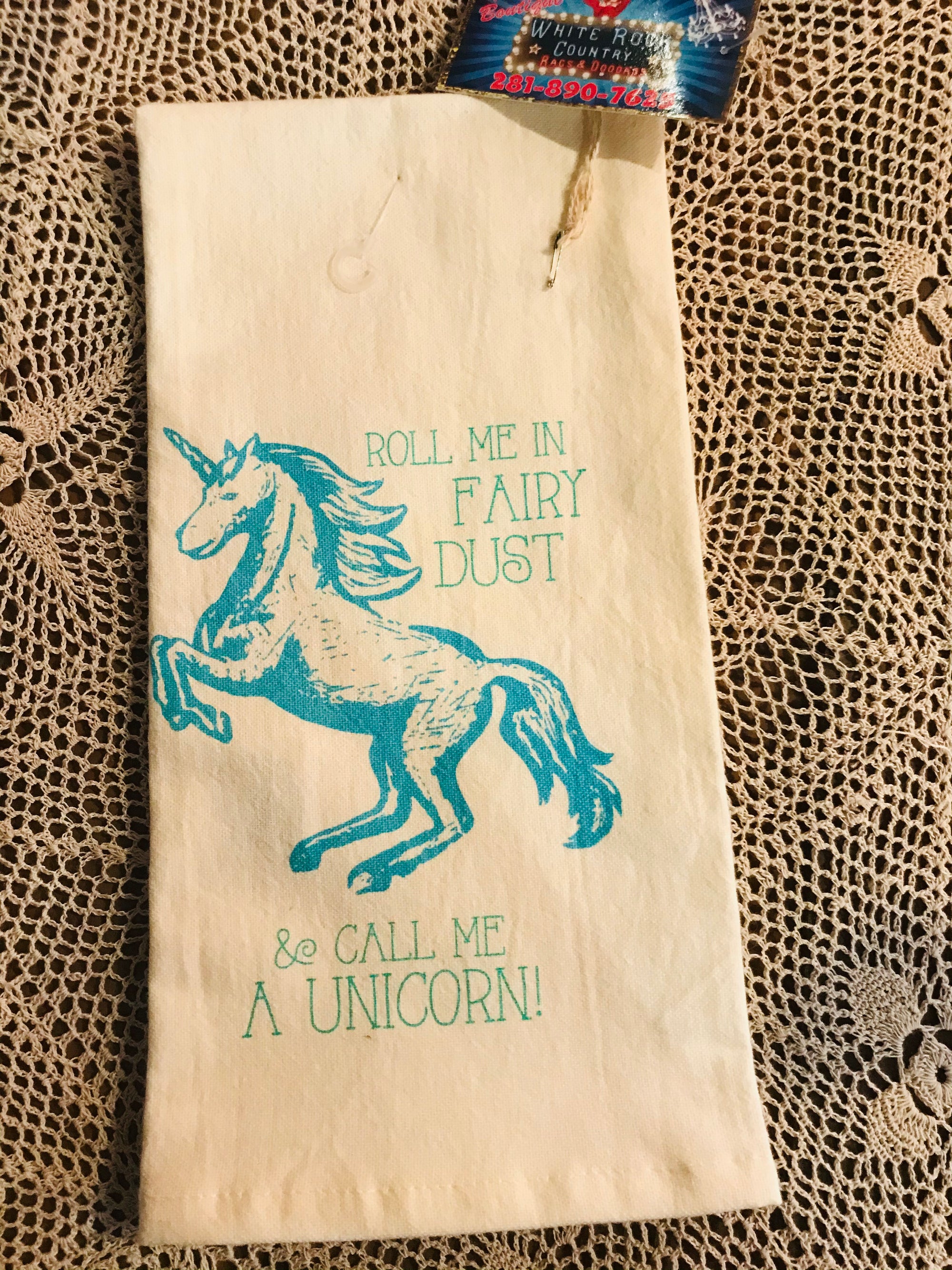 Unicorn Tea Towel