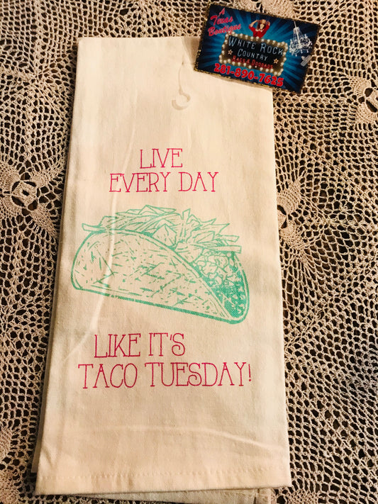 TACO TUESDAY TEA TOWEL
