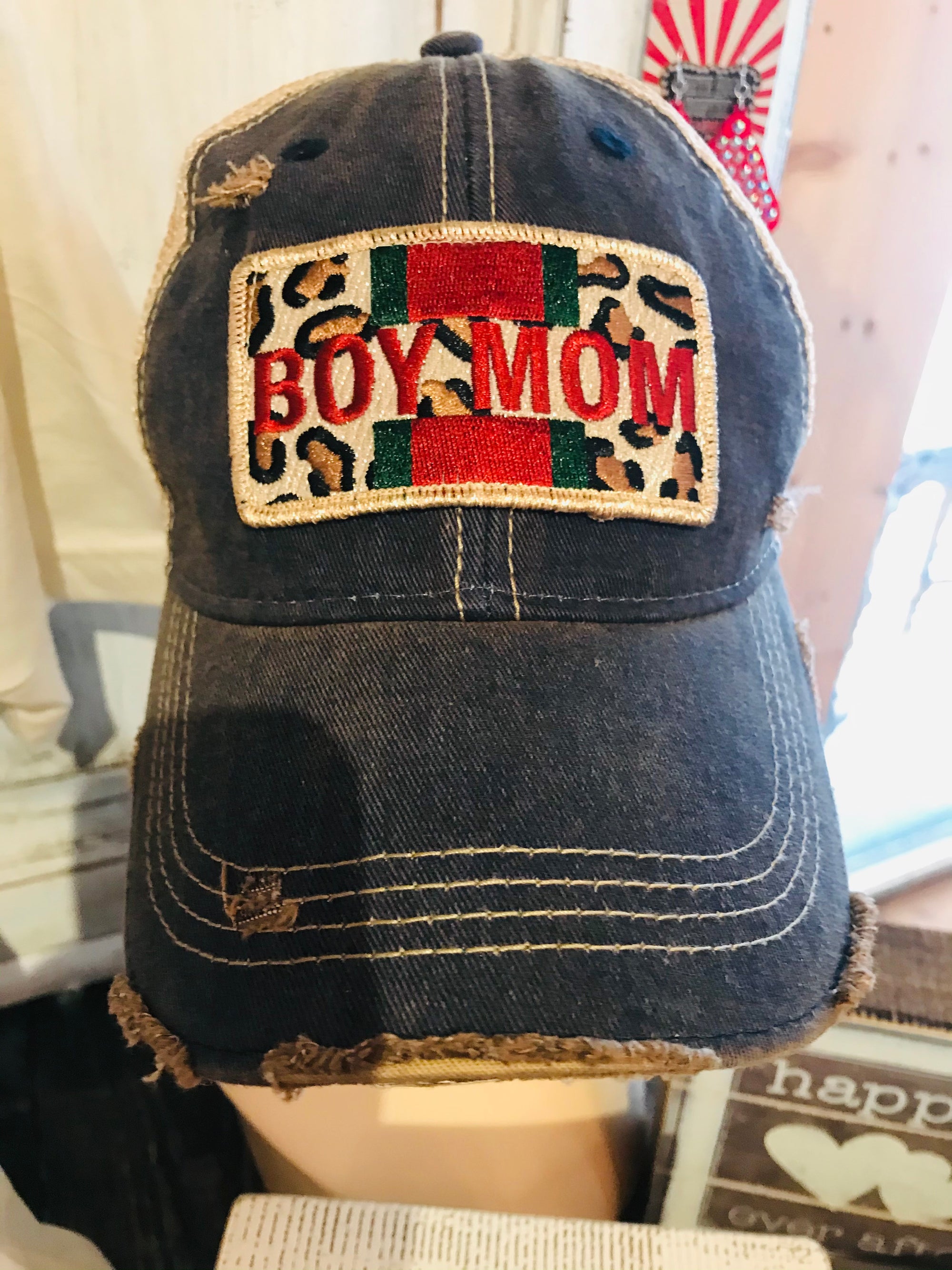 BOY MOM CAP
