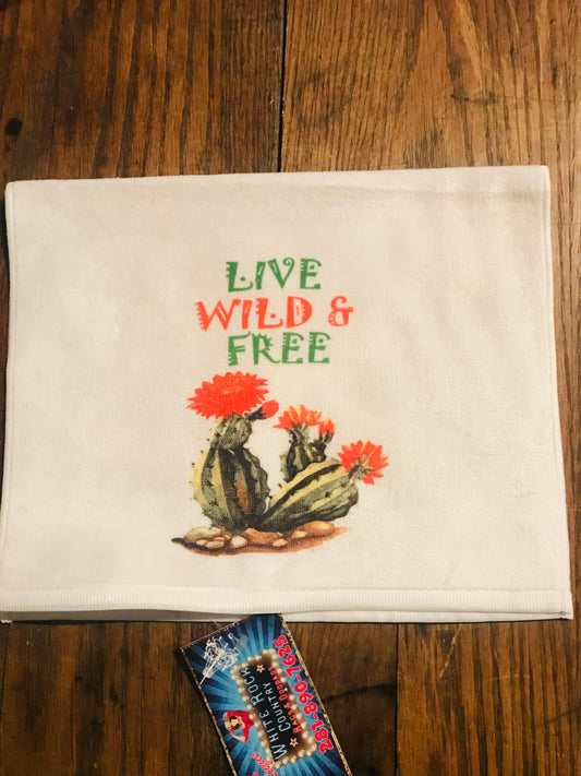 LIVE WILD TEA TOWEL