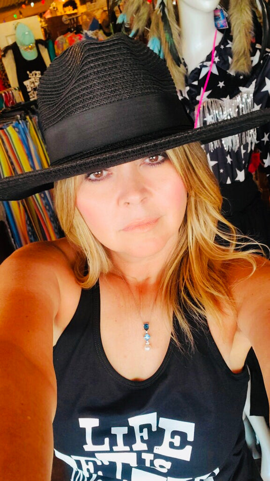 Black Sheba Boho Hat