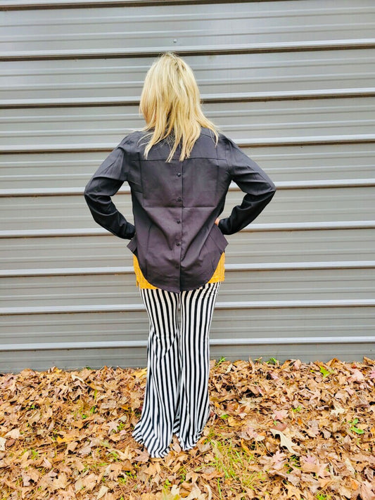 Essential Black Long Sleeve Top