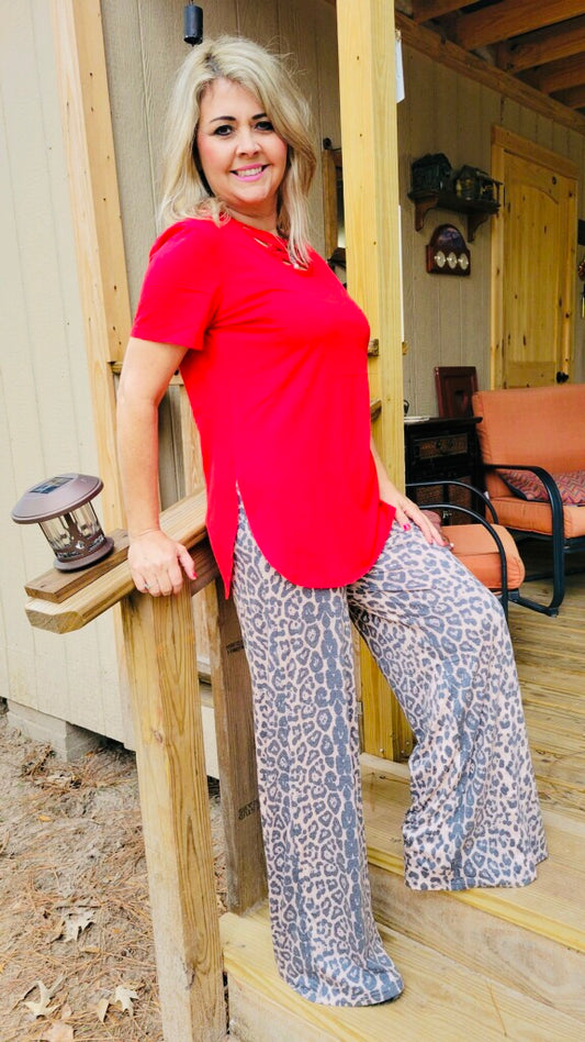 The Judy Leopard Bottoms