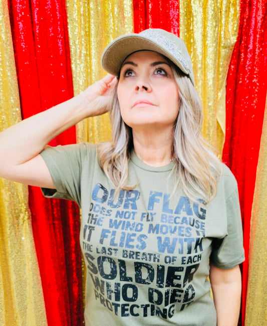 OUR FLAG GRAPHIC TEE